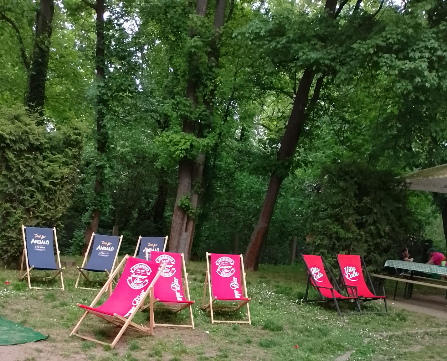 Entspannung im Grünen